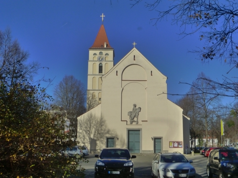 Kirche Neu-St. Martin in München-Moosach