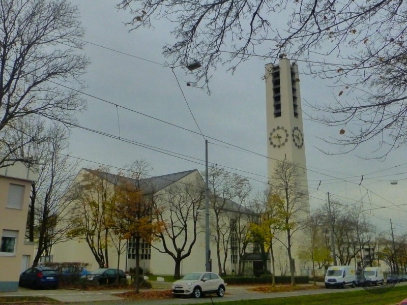 Kirche St. Willibald in der Agnes-Bernauer-Straße in München-Pasing