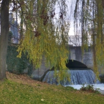 Brücke am Englischen Garten in München