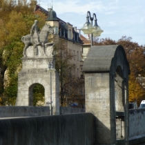 Wittelsbacherbrücke in München