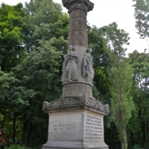 Denkmal für Friedrich Ludwig von Sckell im Englischen Garten in München