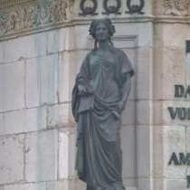 Denkmal für Ludwig I. in der Ludwigstraße in München