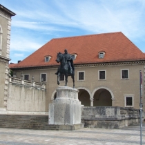Reiterdenkmal für Luitpold in der Prinzregentenstraße in München