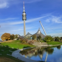 Olympia-Schwimmhalle im Olypiapark in München