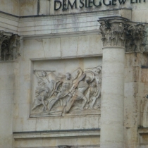 Siegestor in der Ludwigstraße in München