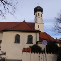 Kirche St. Ulrich in der Agnes-Bernauer-Straße in München-Laim