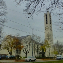 Kirche St. Willibald in der Agnes-Bernauer-Straße in München-Pasing