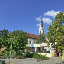 Kirche St. Benedikt in der Schrenkstraße in München-Schwanthalerhöhe