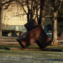 "Zueinander" im Skulpturenpark der Pinakothek in München