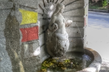 Brunnenweibchen in der Au in München