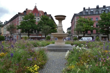 Gärtnerplatz-Brunnen in München