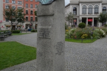 Denkmal für Friedrich von Gärtner auf dem Gärtnerplatz in München